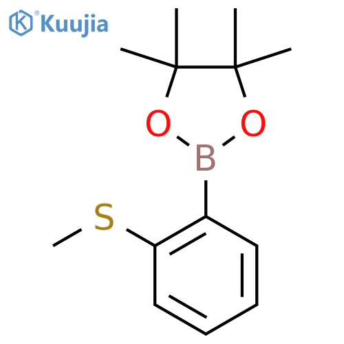 2-Methylsulfanylphenylboronic Acid Pinacol Ester structure