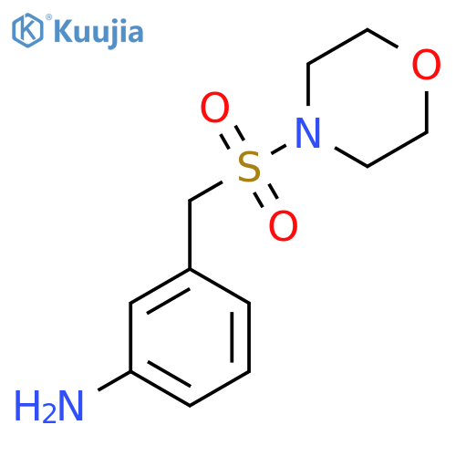 Benzenamine, 3-(4-Morpholinylsulfonyl)methyl- structure