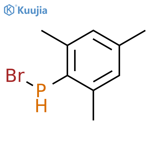 Phosphinous bromide, (2,4,6-trimethylphenyl)- structure