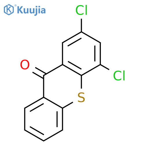 2,4-dichlorothioxanthen-9-one structure