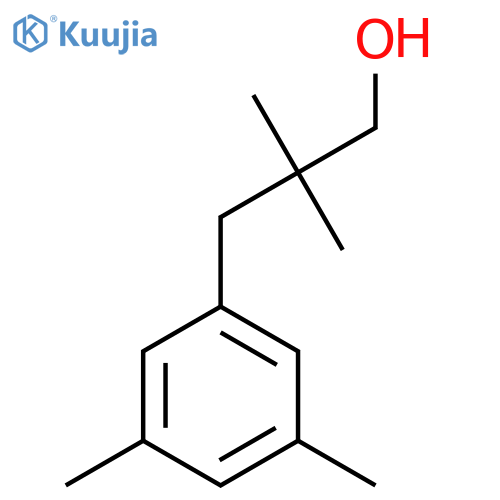 3-(3,5-dimethylphenyl)-2,2-dimethylpropan-1-ol structure