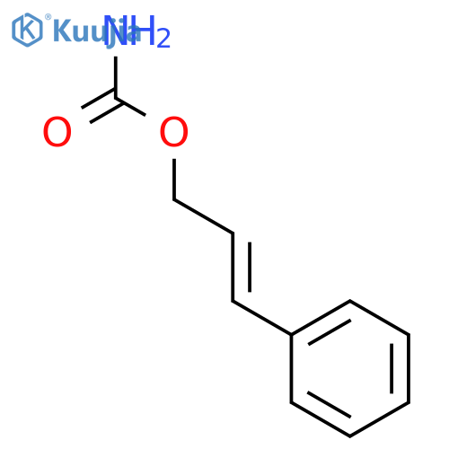 2-Propen-1-ol,3-phenyl-, 1-carbamate structure