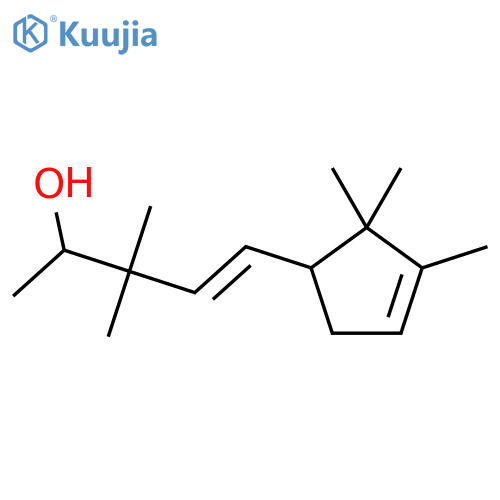 4-Penten-2-ol,3,3-dimethyl-5-(2,2,3-trimethyl-3-cyclopenten-1-yl)- structure