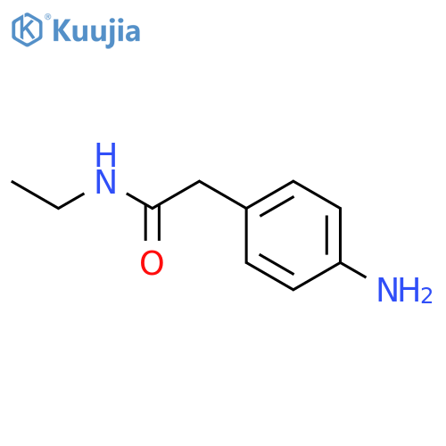2-(4-Aminophenyl)-N-ethylacetamide structure