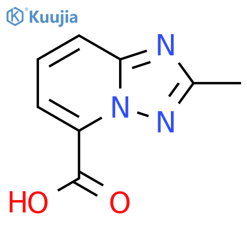2-methyl-[1,2,4]triazolo[1,5-a]pyridine-5-carboxylic acid structure