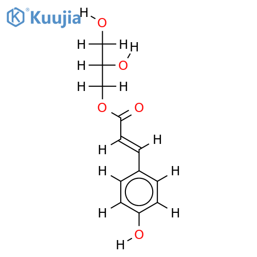 (卤)-(E)-form-1-O-(4-Hydroxycinnamoyl)glycerol structure