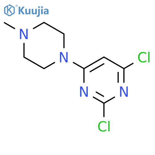 2,4-Dichloro-6-(4-methylpiperazin-1-yl)pyrimidine structure