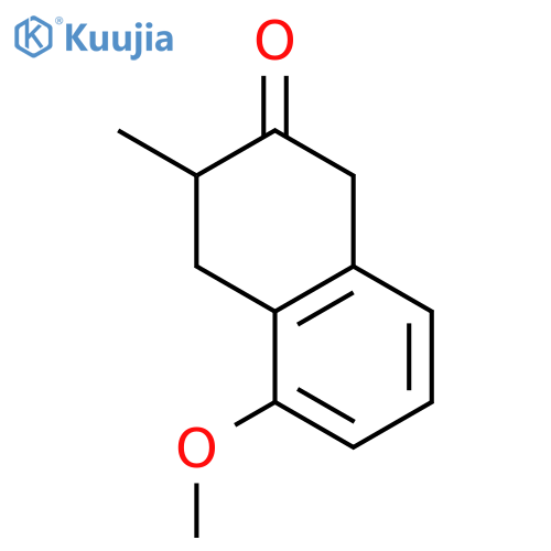 2(1H)-Naphthalenone, 3,4-dihydro-5-methoxy-3-methyl-, (±)- structure