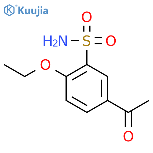 Benzenesulfonamide, 5-acetyl-2-ethoxy- structure