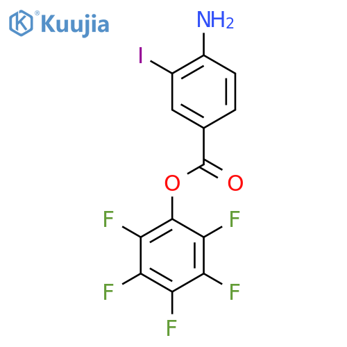 Pentafluorophenyl 4-Amino-3-iodobenzoate structure