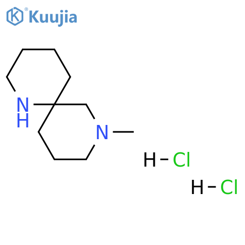8-methyl-1,8-diazaspiro[5.5]undecane dihydrochloride structure