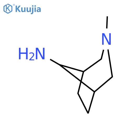 3-methyl-3-Azabicyclo[3.2.1]octan-8-amine structure