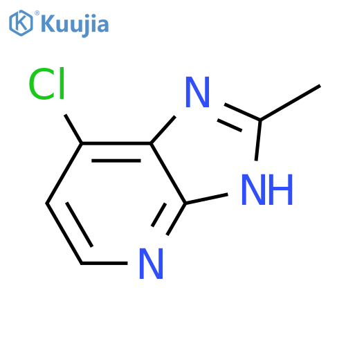 7-chloro-2-methyl-3H-Imidazo[4,5-b]pyridine structure