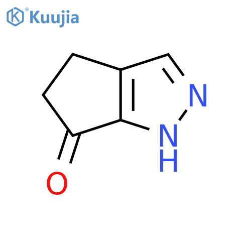4,5-dihydro-1H-cyclopenta[c]pyrazol-6-one structure