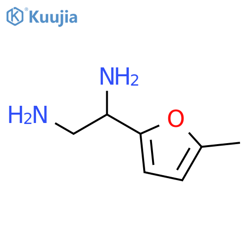 1-(5-methylfuran-2-yl)ethane-1,2-diamine structure
