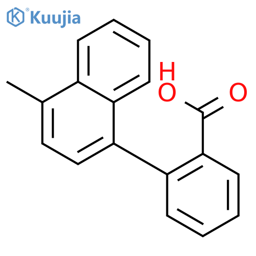 2-(Naphthalen-1-yl)benzoic Acid structure