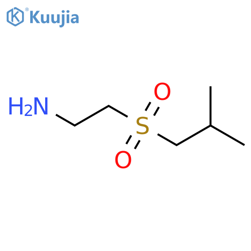2-(Isobutylsulfonyl)ethanamine structure