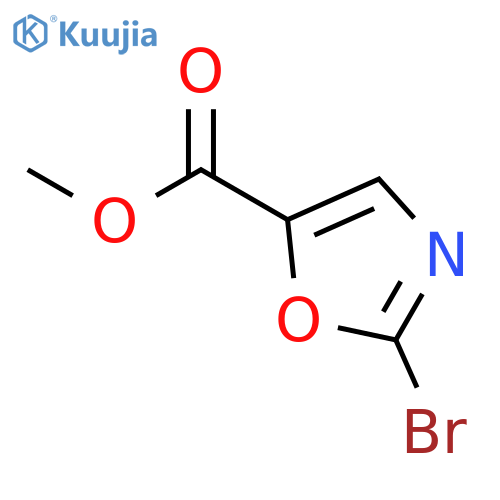 Methyl 2-bromooxazole-5-carboxylate structure
