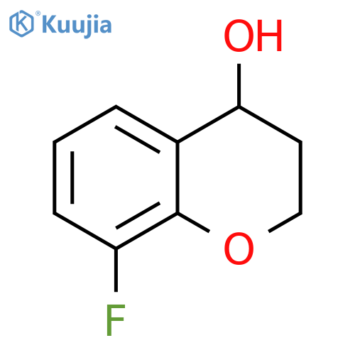 8-Fluoro-4-chromanol structure