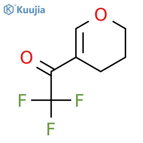Ethanone, 1-(3,4-dihydro-2H-pyran-5-yl)-2,2,2-trifluoro- (9CI) structure