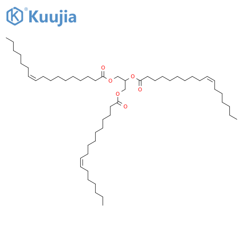 (10Z,10'Z,10''Z)-10-heptadecenoic acid, 1,1',1''-(1,2,3-propanetriyl) ester structure