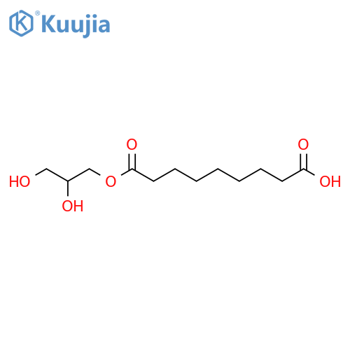 1-(2,3-Dihydroxypropyl) nonanedioate structure