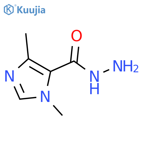 3,5-Dimethylimidazole-4-carbohydrazide structure