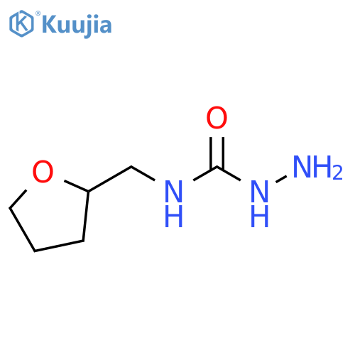 3-amino-1-[(oxolan-2-yl)methyl]urea structure