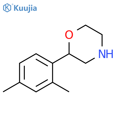 2-(2,4-dimethylphenyl)morpholine structure