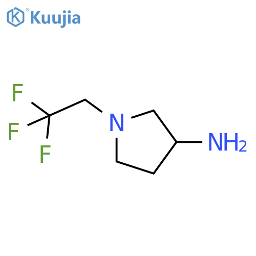 1-(2,2,2-trifluoroethyl)pyrrolidin-3-amine structure