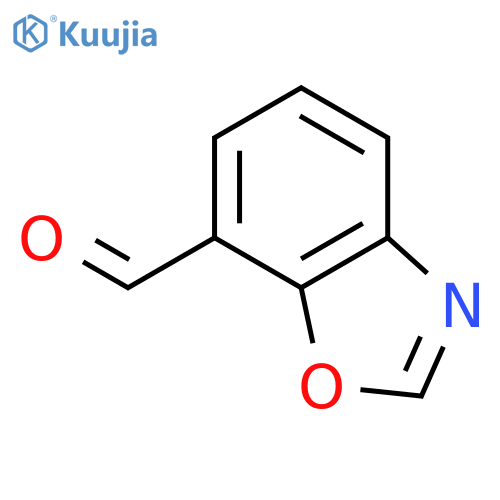 Benzo[d]oxazole-7-carbaldehyde structure