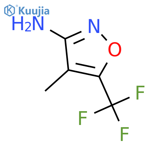 3-Isoxazolamine,4-methyl-5-(trifluoromethyl)- structure