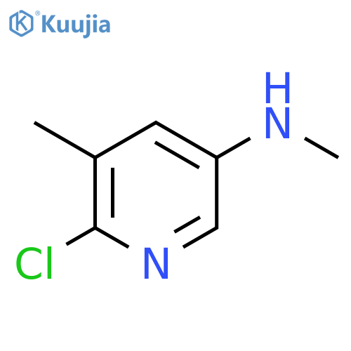 6-Chloro-n,5-dimethylpyridin-3-amine structure