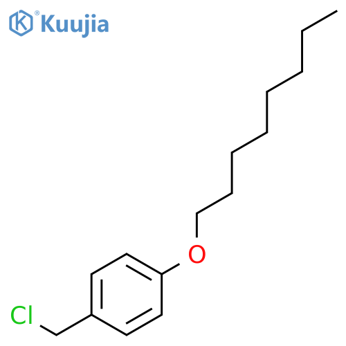 1-(chloromethyl)-4-octoxybenzene structure