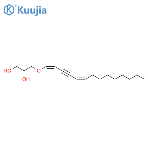 1,2-Propanediol,3-[[(1Z,5Z)-13-methyl-1,5-tetradecadien-3-ynyl]oxy]- (9CI) structure