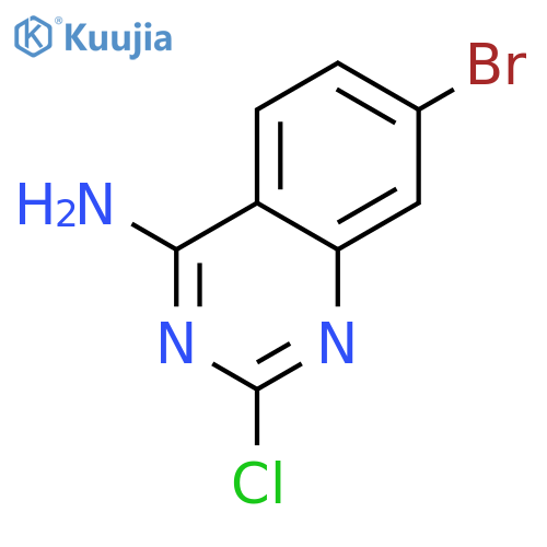 7-Bromo-2-chloroquinazolin-4-amine structure