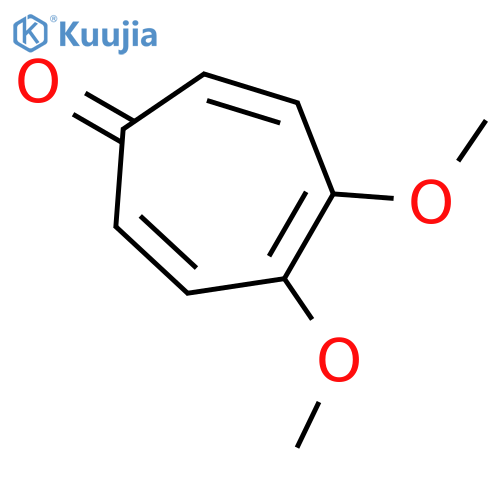 4,5-dimethoxycyclohepta-2,4,6-trien-1-one structure