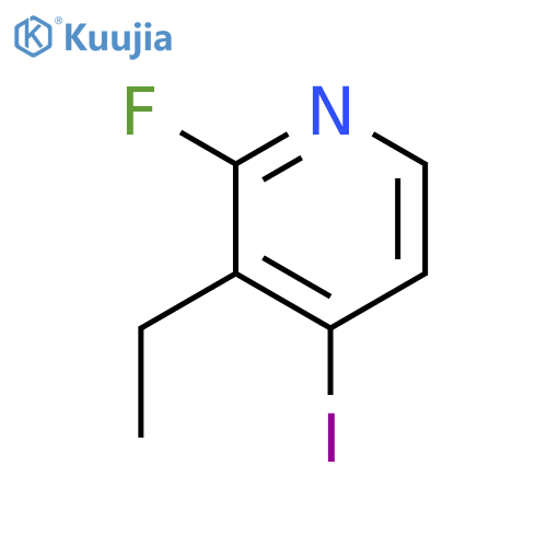3-Ethyl-2-fluoro-4-iodopyridine structure