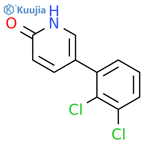 5-(2,3-dichlorophenyl)-1H-pyridin-2-one structure