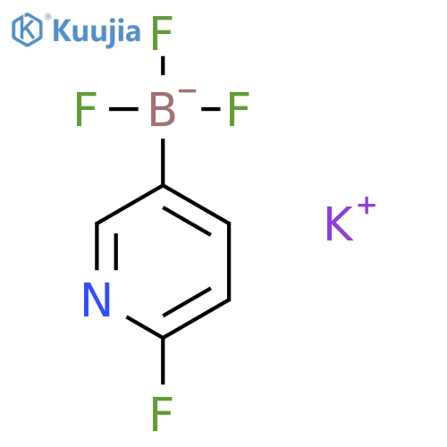 Potassium 2-Fluoropyridine-5-trifluoroborate structure