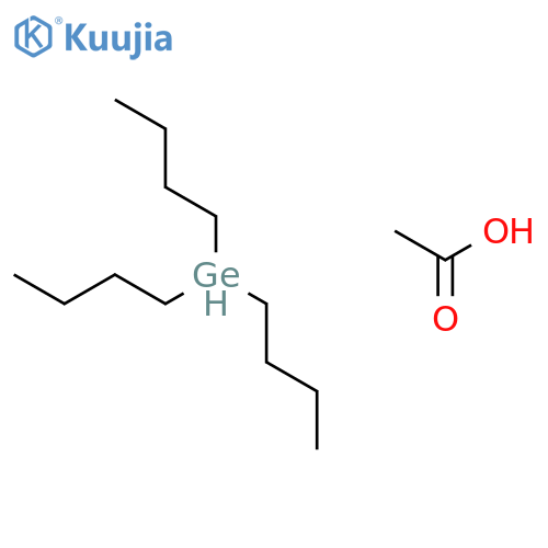 Acetic acid,tributylgermyl ester structure