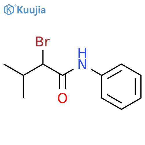 2-Bromo-3-methyl-N-phenylbutanamide structure