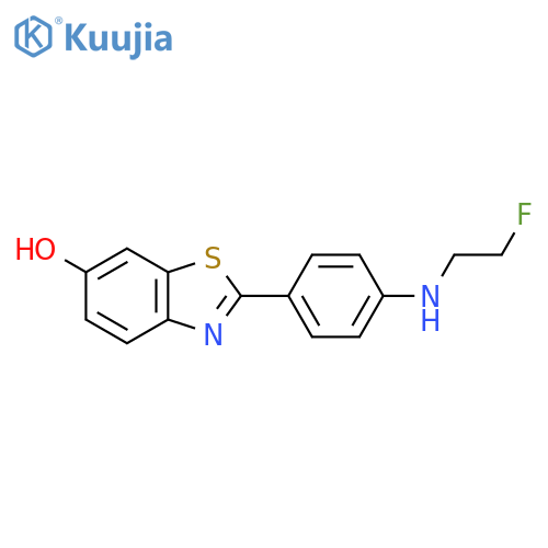 2-(4-((2-Fluoroethyl)amino)phenyl)benzo[d]thiazol-6-ol structure