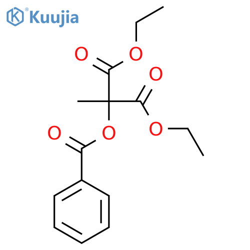 Methyltartronic Acid Diethyl Ester Benzoate structure