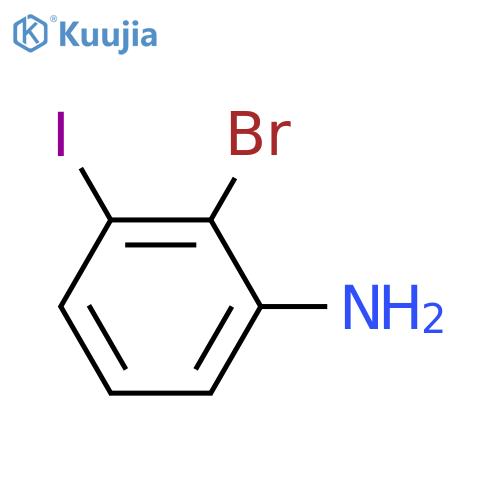 2-Bromo-3-iodoaniline structure