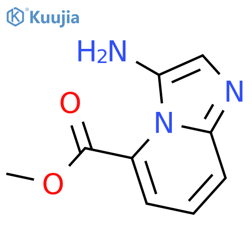 3-Amino-imidazo1,2-apyridine-5-carboxylic Acid Methyl Ester structure