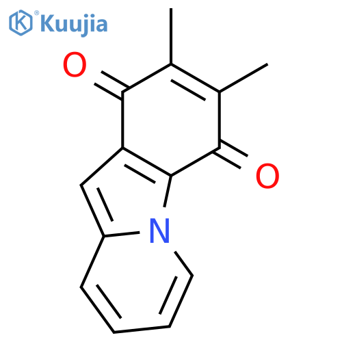 2,3-dimethylpyrido[1,2-a]indole-1,4-dione structure