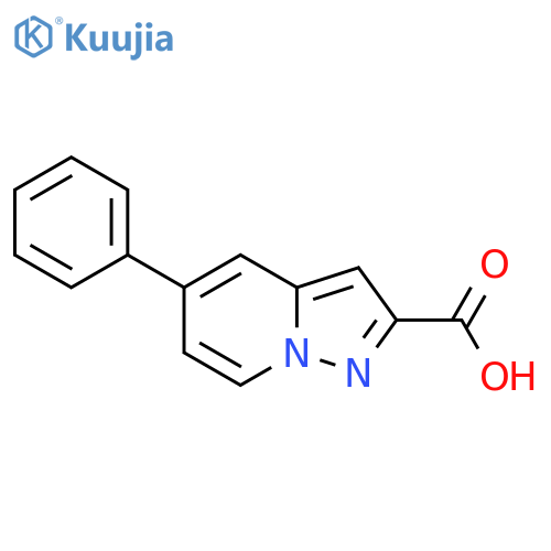 5-Phenylpyrazolo[1,5-a]pyridine-2-carboxylic acid structure