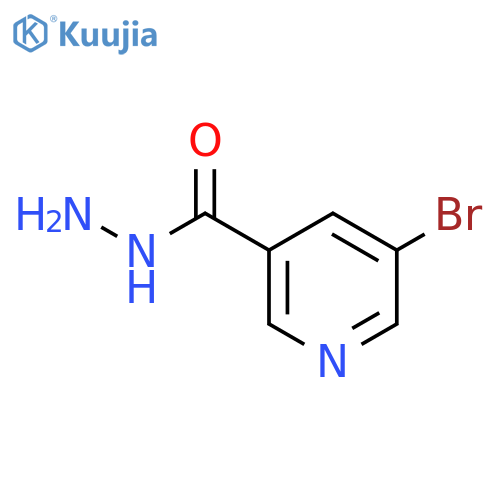 5-Bromopyridine-3-carbohydrazide structure