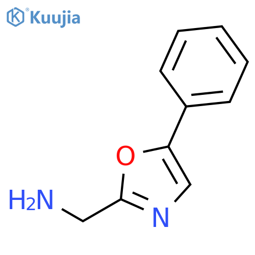 5-phenyl-2-Oxazolemethanamine structure